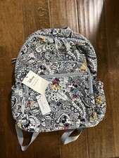 Vera Bradley Quilted Campus Backpack in Floral Print