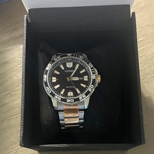 Two-Tone Gold/Steel Dive-Style Watch Marked "Rolex" (Suspected Replica) — listing 6