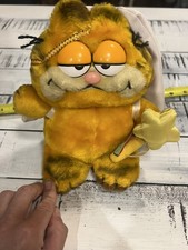 Vintage Garfield Angel Plush with Halo, Wings & Robe — listing 5