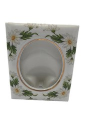 Hand-Painted Glass Tumbler with Raised Daisy and Bee Design, listing 5