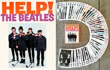 The Beatles Playing Cards Deck (US Flag / American Tour Design) Opened but complete deck — listing 3