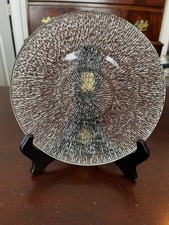 Clear Glass Salad or Luncheon Plate with Wide Rim — listing 6