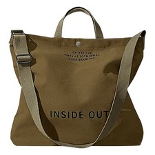 canvas office Green Canvas Tote Office-In-A-Bag with Padded Shoulder Strap — listing 2