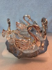 Silver-Plated Figural Swan Napkin Holder / Letter Rack — listing 5