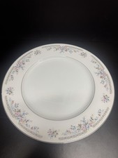 Antique Crescent China Oval Serving Platter with Floral Border — listing 3
