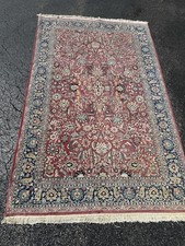 Persian-Style Machine-Woven Area Rug, Red Ground Medallion Design, 8' x 9' — listing 4