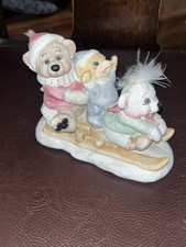 Dreamsicles Cherub Angels on Sleigh Figurine — listing 6