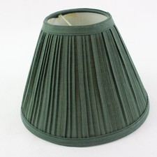 Vintage Empire Pleated Fabric Lamp Shade, Cream/Off-White — listing 4