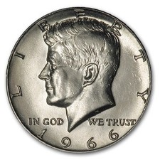 1966 Kennedy Half Dollar (40% Silver) — listing 5