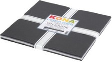 Robert Kaufman Kona Cotton Solids Ten-Square Natural Colorstory (TEN-1278-42), 42 Pieces 10" x 10" Layer Cake — listing 2