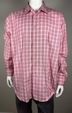 Egara 2XLT non iron Non-Iron Plaid Long Sleeve Button-Up Dress Shirt 2XLT — listing 3