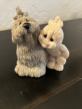 Quarry Kids "Cristy & Cricket Babysitting" Figurine by Second Nature Design — listing 6