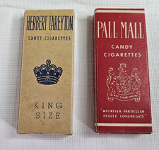 Vintage Pall Mall Lights Menthol King Size Cigarette Tin Box (Teal/Green Hinged Lid) — listing 4