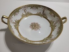 Hand Painted Nippon Style Porcelain Handled Bowl with Fruit Motif — listing 6