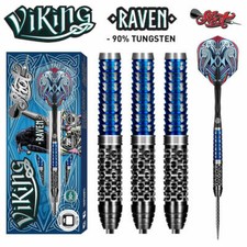 Raven Tungsten Steel-Tip Darts Set of 3, 26g, with Leather Wallet — listing 3
