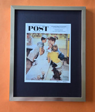 Norman Rockwell 'The Marriage License' Framed Print — listing 4