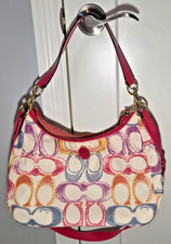 Coach Scribble Signature C Multicolor Hobo Shoulder Bag — listing 5