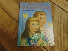 The Ten Commandments Children's Book by Mary Alice Jones, Rand McNally Book 383, 1944 Edition — listing 5