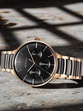 Titan Rose Gold-Tone Multifunction Men's Dress Watch — listing 4