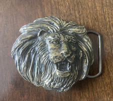 Vintage Great American Buckle Co. Square Dance Belt Buckle, Serial #H1262