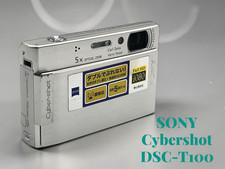 Sony Cyber-shot DSC-T100 8.1MP Digital Camera with Case and Manual — listing 3