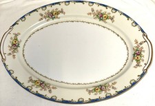 Japanese hand-painted platter Vintage Empress China Hand-Painted Floral Oval Serving Platter, Made in Japan — listing 5