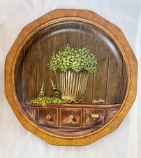TamSan Designs Hand-Painted Decorative Plate, 'Renaissance' Lemon Motif — listing 3