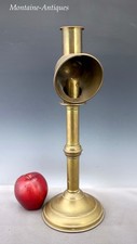 Vintage Brass Student Lamp with Milk Glass Shade (Electrified) — listing 5