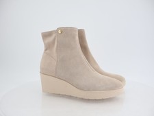 Women's Gray Faux Leather Side-Zip Comfort Casual Shoes — listing 2