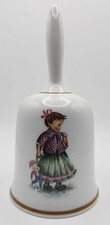 Vintage Porcelain Mother's Day Bell with Floral Design — listing 3