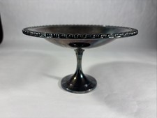 Oneida Silversmiths Silverplate Bowl with Repoussé Floral Design — listing 4