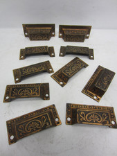 Antique-Style Cast Iron Bin Pull / Cup Drawer Handle (New Old Stock) — listing 6