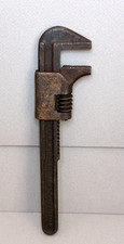Antique Moore Drop Forging Co. Adjustable Monkey Wrench, Springfield Mass — listing 3