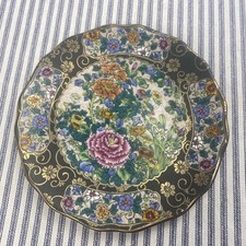Japanese Kutani-Style Porcelain Vase with Hand-Painted Peonies, 8 x 7.5 inches — listing 2