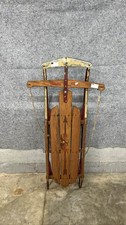 Vintage Flexible Flyer Wooden Runner Snow Sled — listing 4