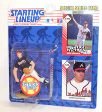 1995 Starting Lineup Stadium Stars Greg Maddux Atlanta Braves Limited Edition Figure
