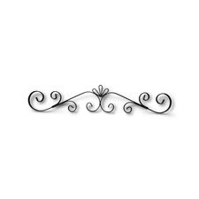 Pair of Wrought Iron Scroll Wall Sconces with Gold-Wash Oval Backplates Plug-in, tested working