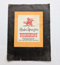 Frederic Remington's 'Buckskins' Portfolio - Folio of Eight Color Prints, Portraits of the Old West