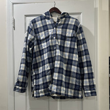 L.L.Bean Slim Fit 100% Cotton Plaid Flannel Shirt, Size M-Tall — listing 5