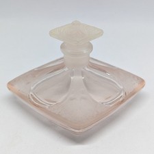 Frosted Glass Perfume Bottle with Faceted Crystal Ball Stopper — listing 4