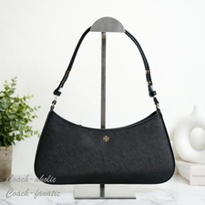 Tory Burch Emerson Saffiano Leather Large Tote in Taupe/Gray — listing 3