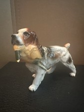 Porcelain Cocker Spaniel Figurine with Pheasant in Mouth — listing 4