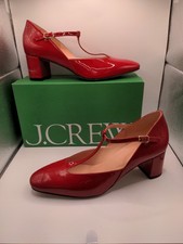 Black Patent Leather T-Strap Mary Jane Flats, Square Toe, listing 2