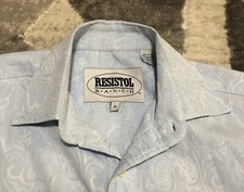 Resistol Men's Long-Sleeve Paisley Western Snap Shirt, Size 3XL — listing 6
