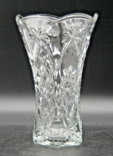Anchor Hocking Early American Prescut (EAPC) Star of David Flared Glass Vase — listing 3