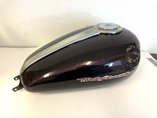 Custom Harley-Davidson Sportster Peanut Fuel Tank, Metallic Blue Candy Paint — listing 2