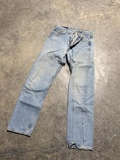 Levi's 501 Original Fit Men's Jeans Light Wash Waterless — listing 4