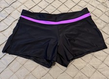 Zero Posur Swimwear Navy Blue & Pink Swim Shorts, Size Large — listing 4