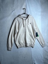U.S. Polo Assn. Men's Full-Zip Hooded Sweatshirt, Navy/White/Red Color-Block, Size XL — listing 3