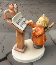 Hummel "Bird Duet" Angel Conductor Figurine at Music Stand — listing 5